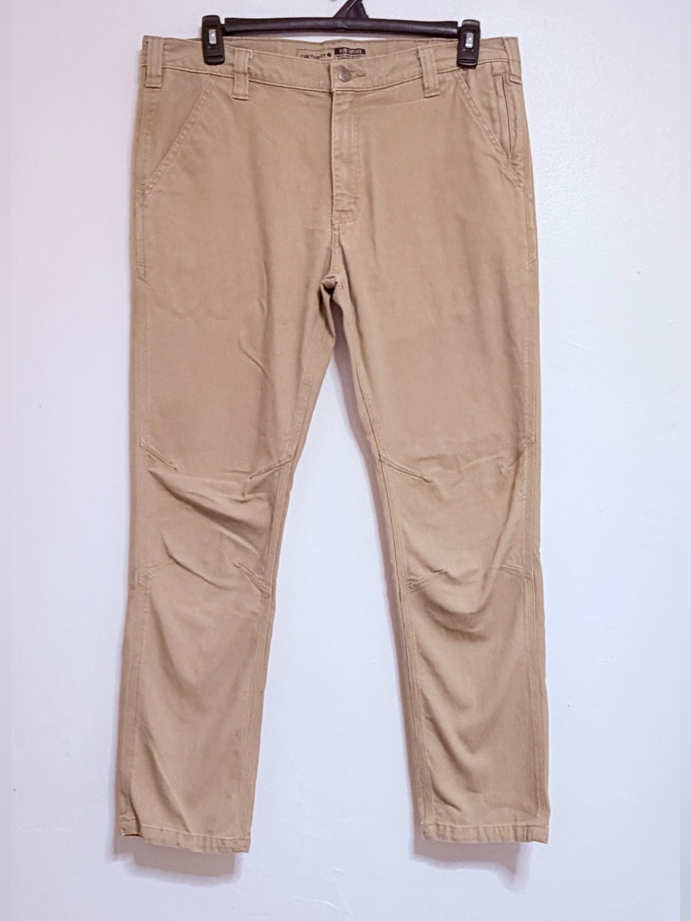 Carhartt Slim Fit  Tan Chino-Style Work Pants 36x32